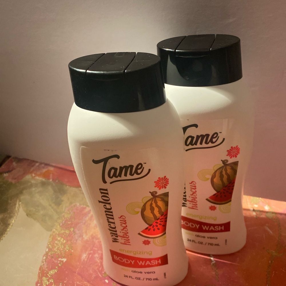 🛍️ Tame Body Wash Watermelon Hibiscus
Energizing With Aloe Vera 24FL.OZ.💥